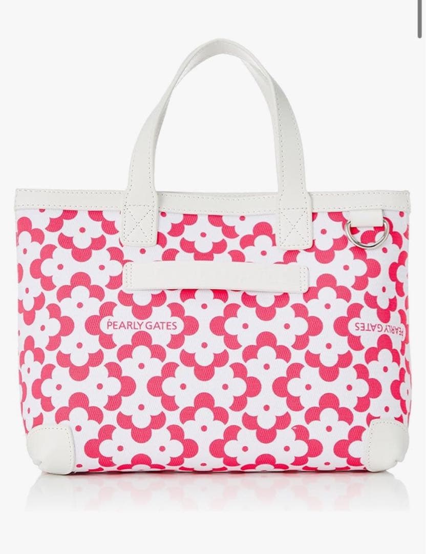 未使用　パーリーゲイツ　カートバッグ フラワー柄　ゴルフ 定価28600円