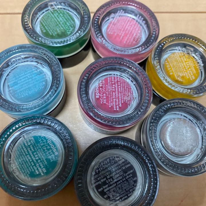 シュウウエムラ　アイライナー　アイシャドウ　ペインティングアイライナー8点セット