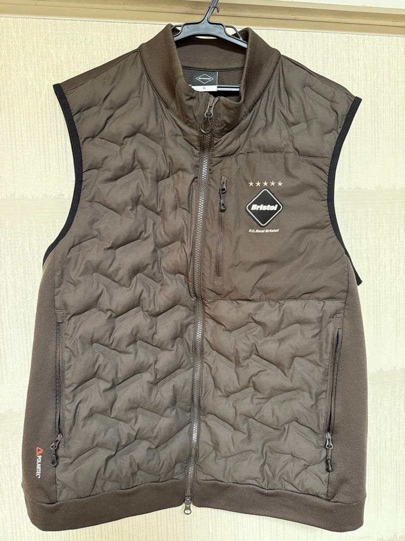 トップス FCRB POLARTEC POWER STRETCH HYBRID VEST