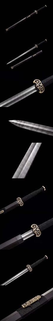 人形巨戦剣20231750 古兵器 武具　刀装具　日本刀　模造刀 居合刀