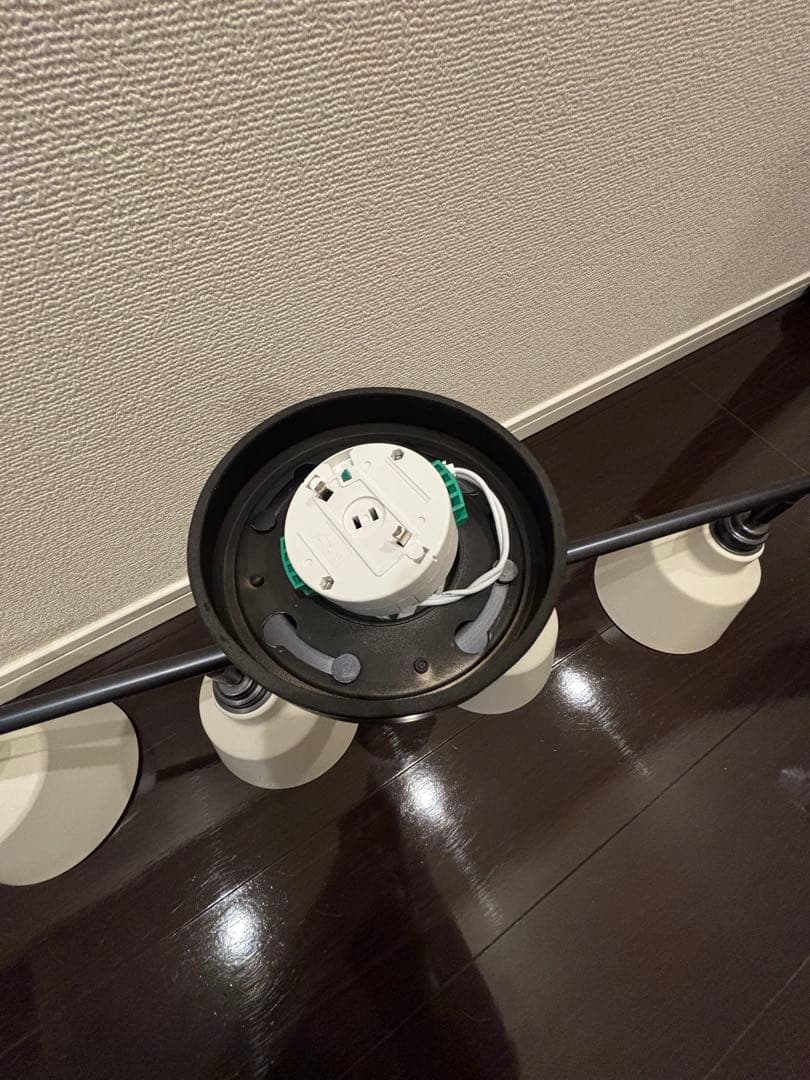 【Wi-Fi対応多色電球入】シーリングスポットライト　白　tc-1005