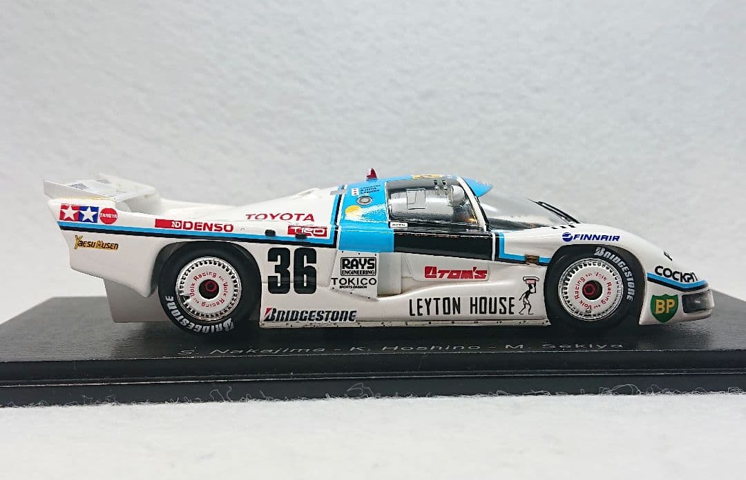 スパーク 1/43 トヨタ トムス 85C #36 LM1985