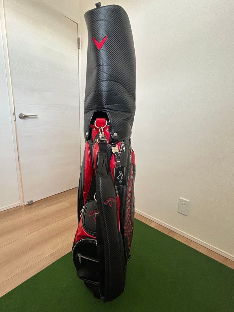 Callaway キャディバッグ ブラック/レッド