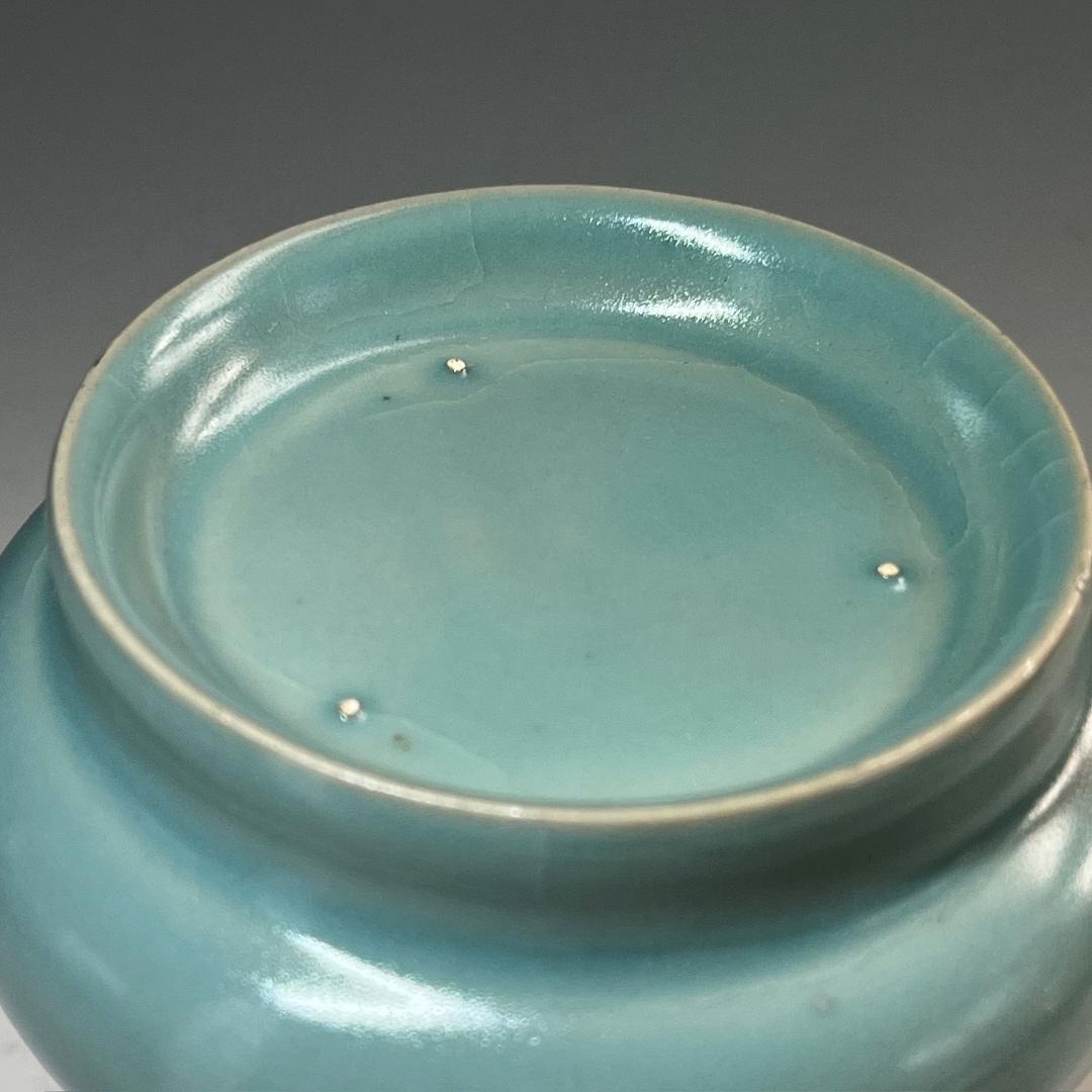 唐物 青磁長頸瓶 中国美術 古玩 SN87