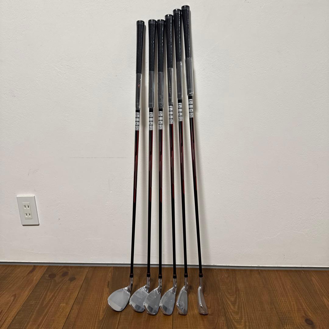 未使用品　マジェスティ　シャトル　アイアン　6本セット