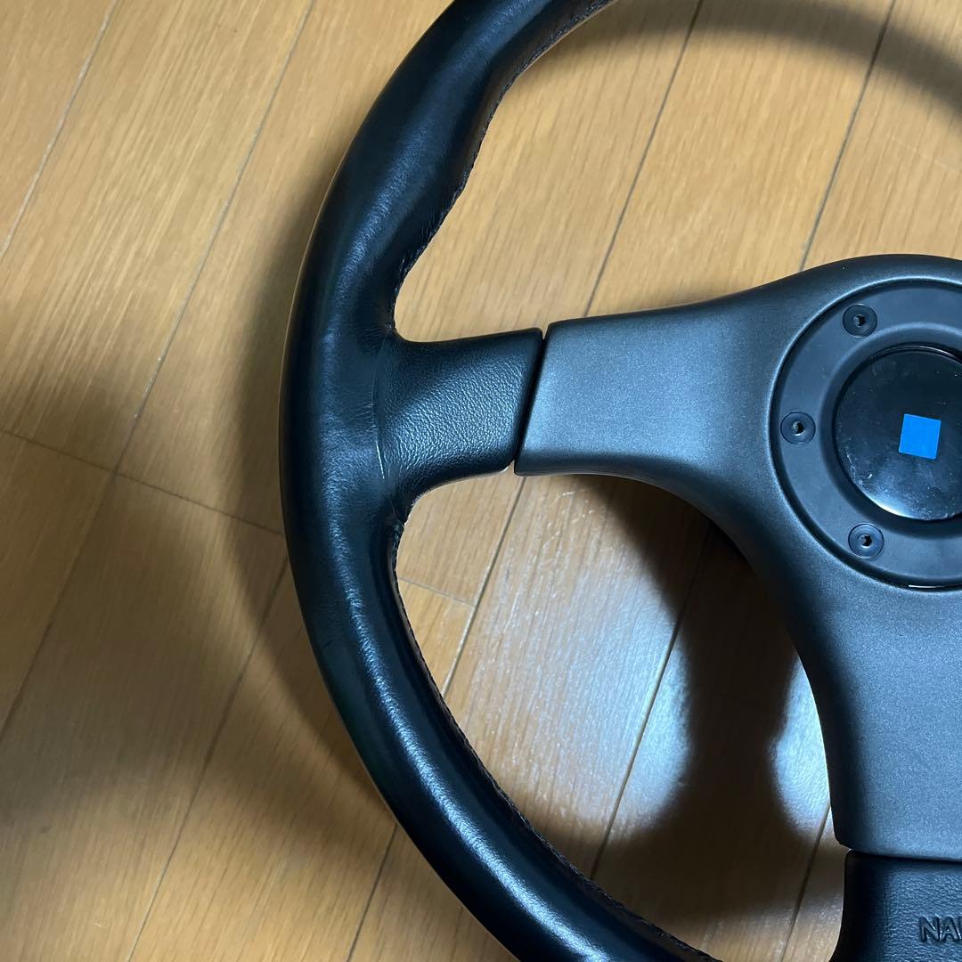 NARDI ステアリングハンドル 3本スポーク 黒