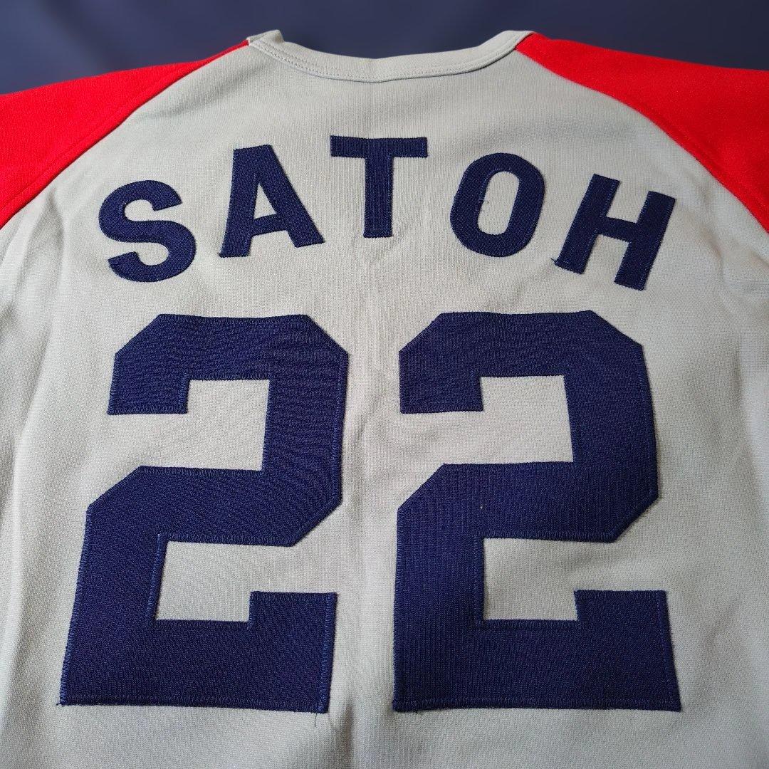 近鉄バファローズ　佐藤秀明選手 実使用ユニフォーム上下セット