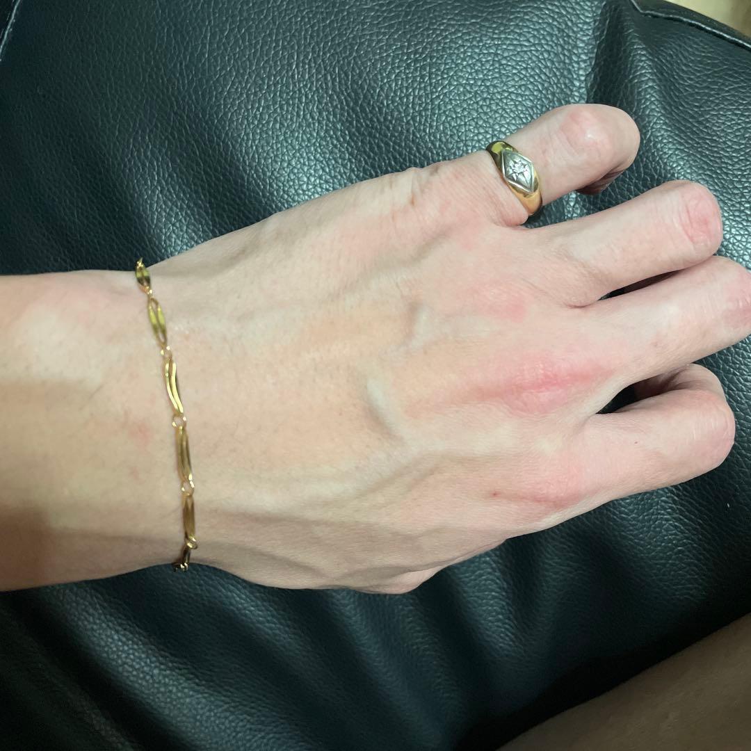 k18 ゴールド　プラチナ　ダイヤモンド　リング　指輪　ブレスレット