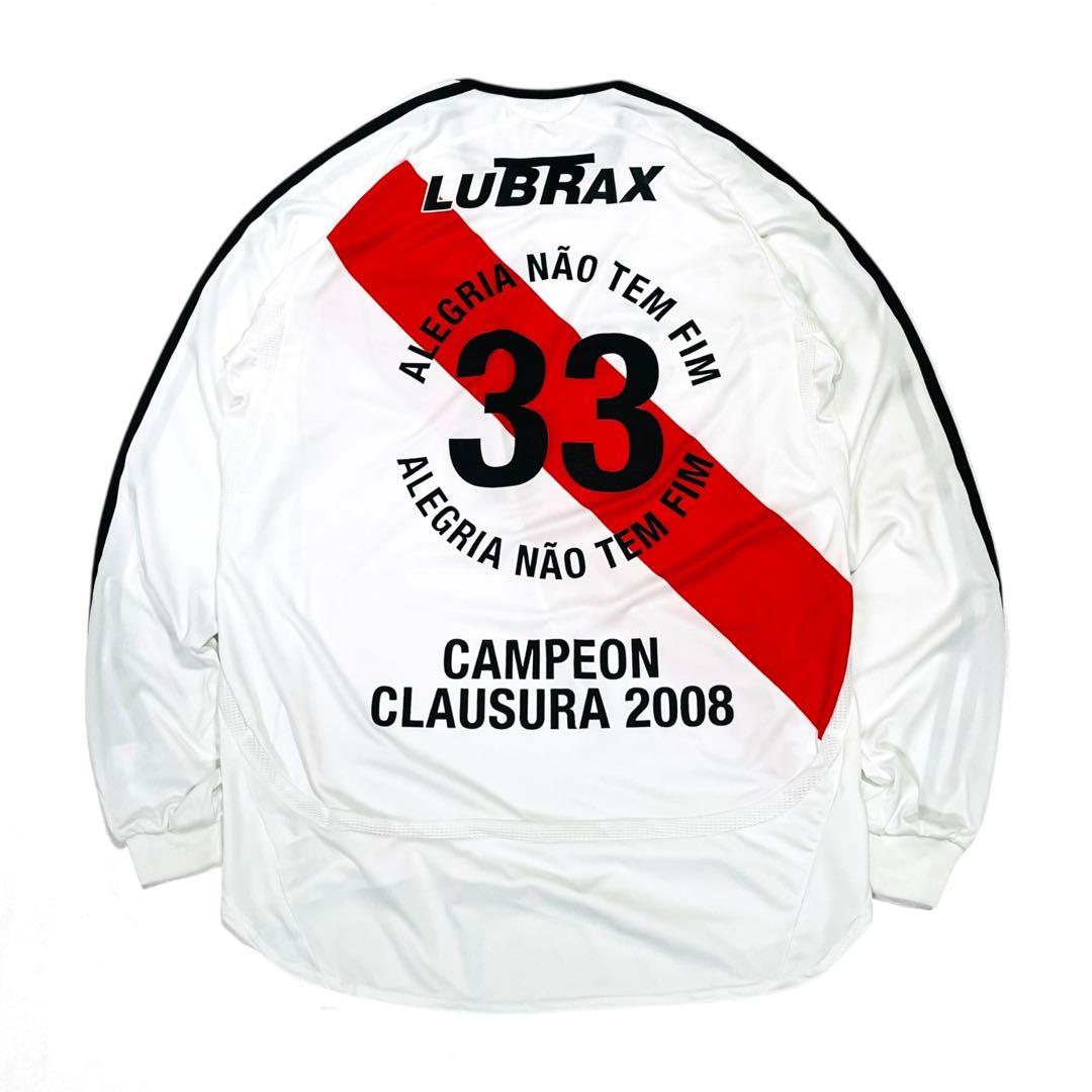 【希少】07/08 リーベルプレート ユニフォーム 長袖 優勝記念 アディダス