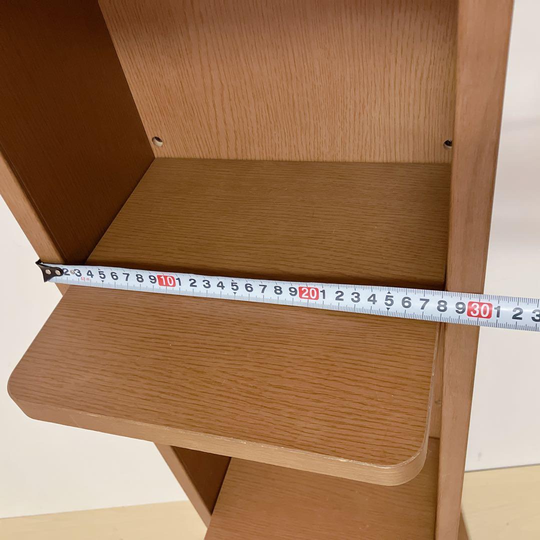 karimoku カリモク　回転ブックシェルフ　本棚　　コミックラック