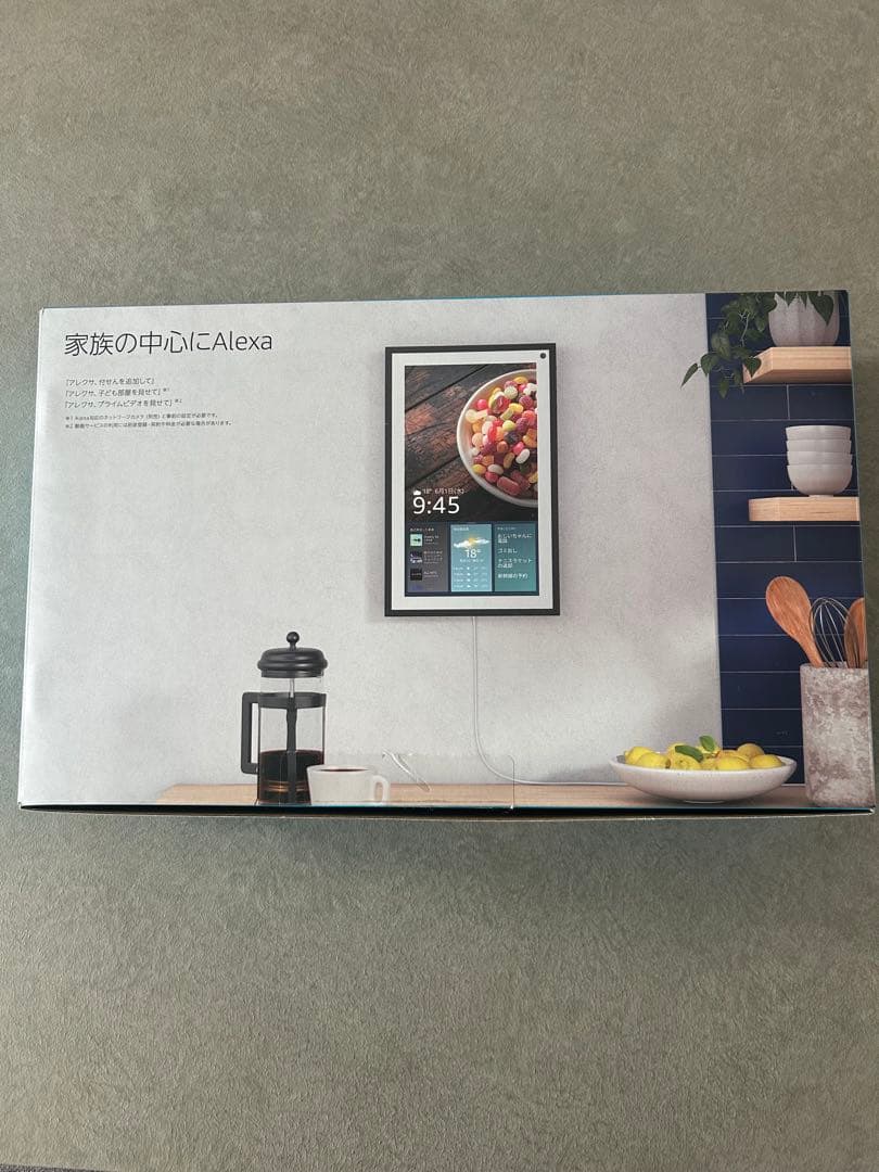 【ほぼ新品】Amazon Echo Show 15壁掛け対応／付属品完備