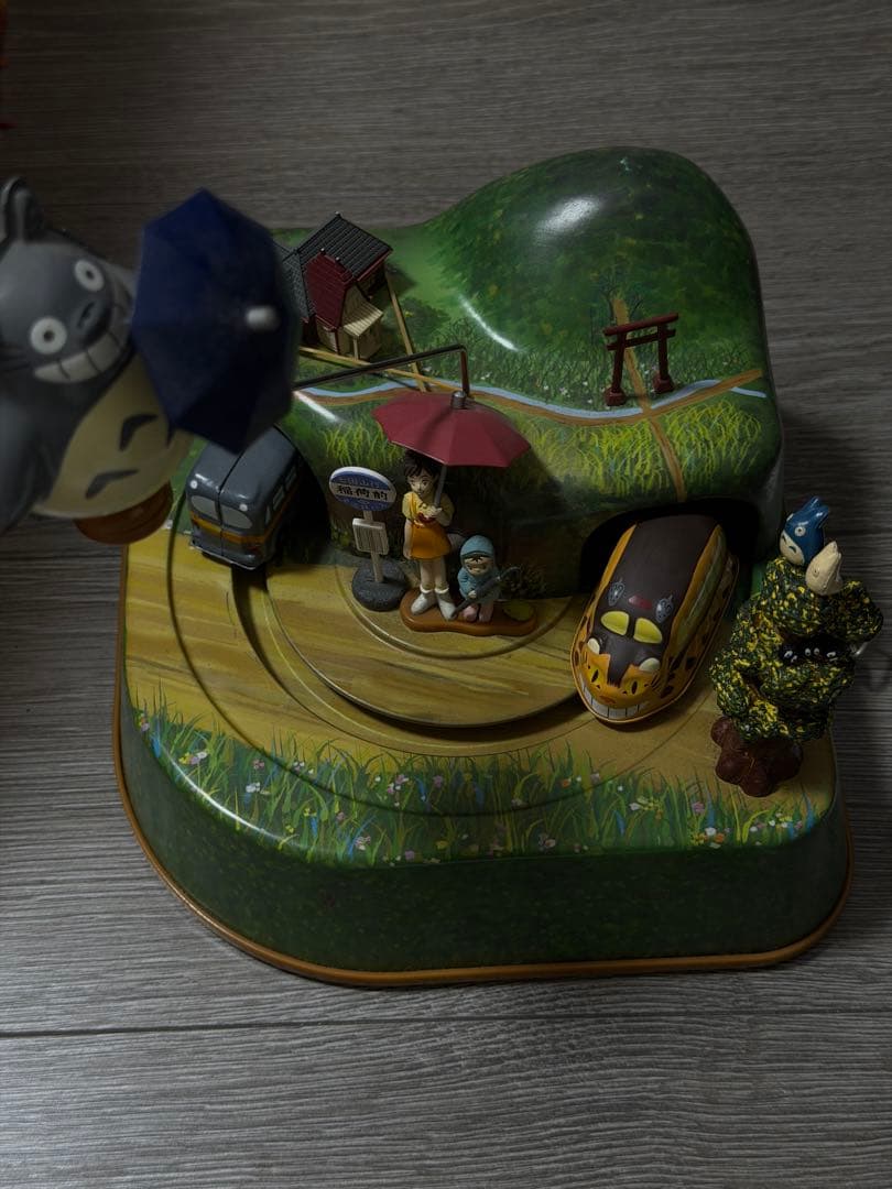 ⚠ジャンク品 ⚠となりのトトロ ブリキコレクション オルゴール 中古品