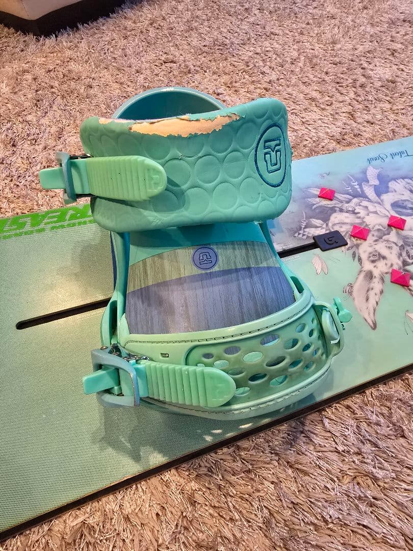 Burton タレントスカウト１３８cm　ビンディングセット