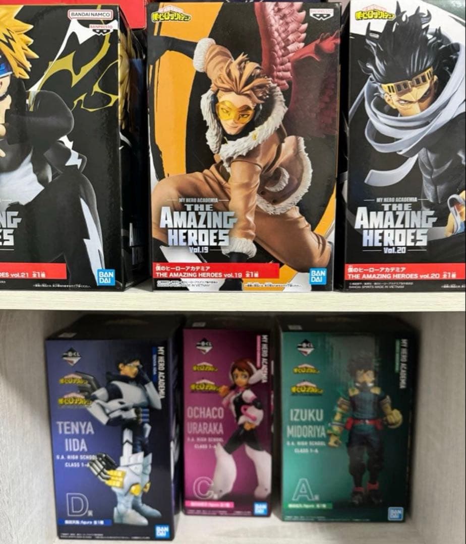 ヒロアカフィギュア　ヒロアカ一番くじ　等　全てセット　引退品