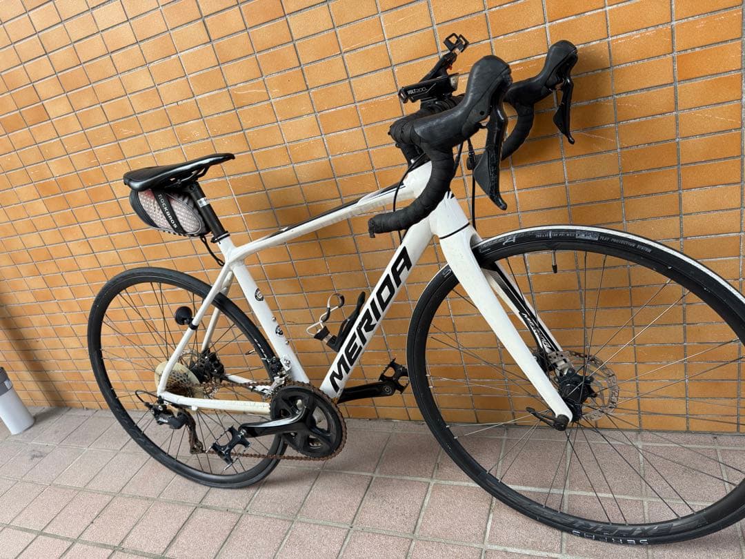 MERIDA ロードバイク SCULTURA DISC 400 ホワイト おまけ