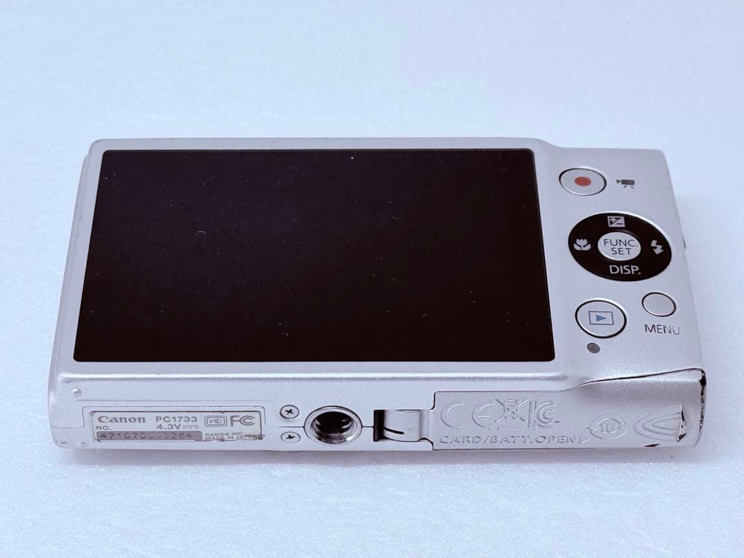 Canon IXY 220F シルバー 動作確認済 コンデジ シンプルデザイン