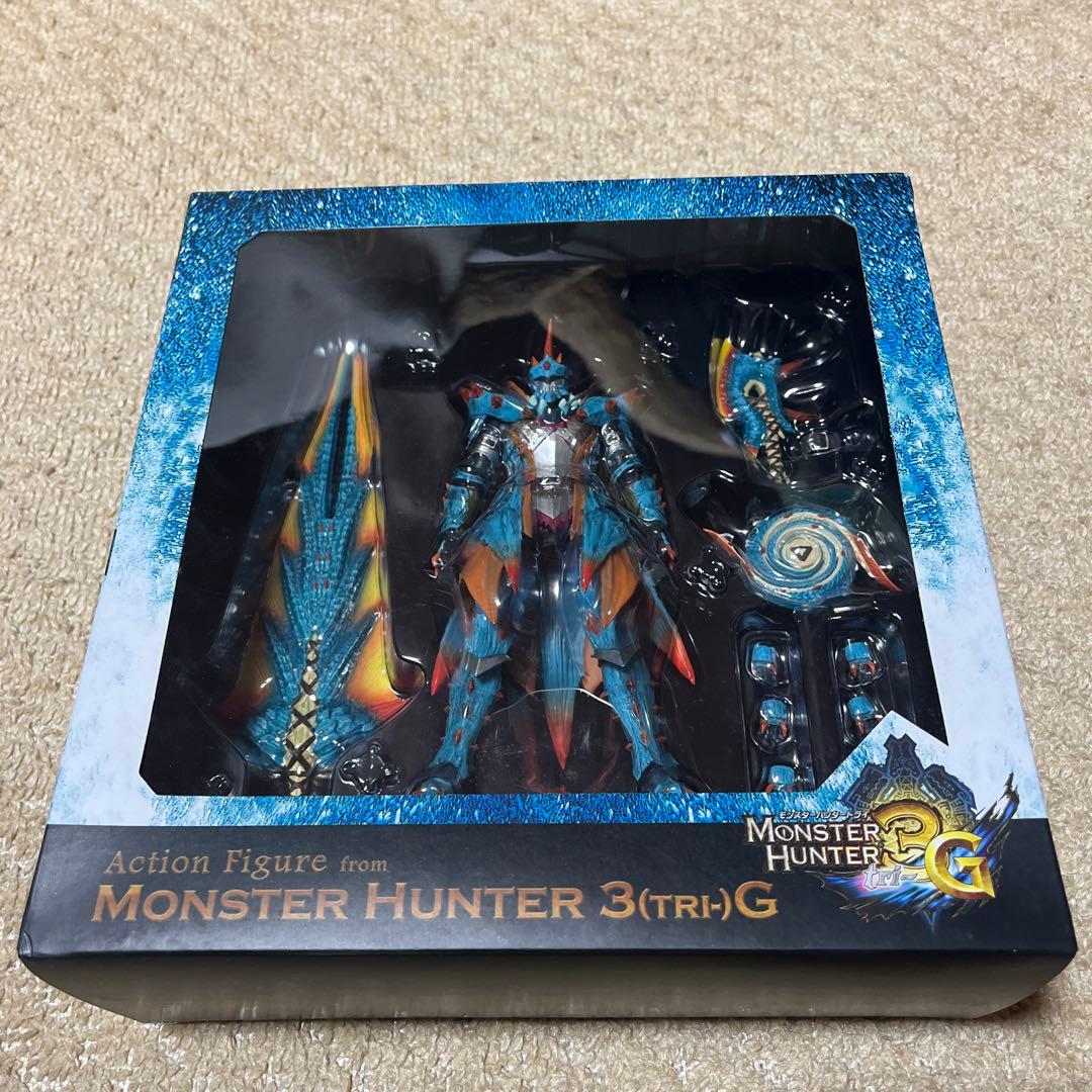 ラギアシリーズ装備ハンター「モンスターハンター3G」フル可動アクションフィギュア