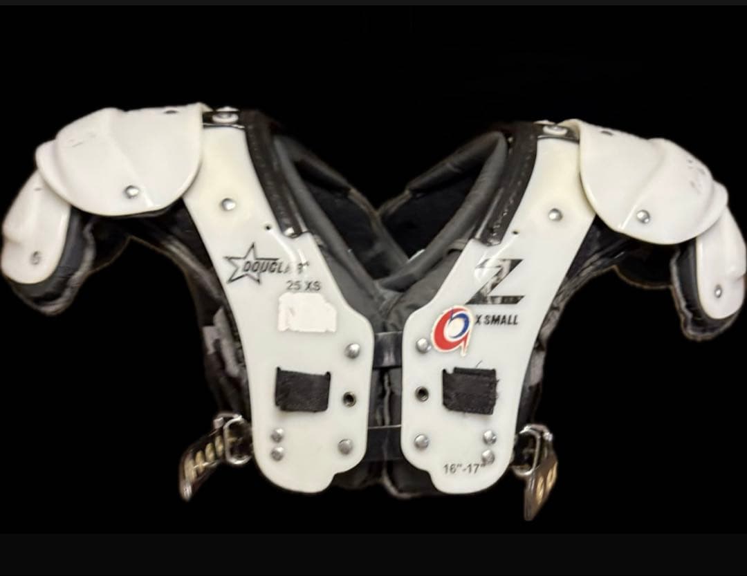 DOUGLAS アメリカンフットボール ショルダーX SMALL 【激安】