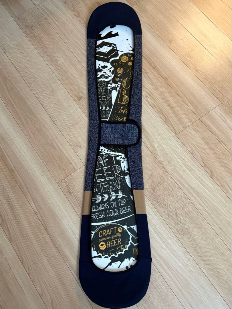 スノーボード　FTWO TNT 151 ダブルキャンバー　ソールカバー付き　板