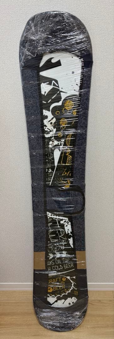 スノーボード　FTWO TNT 151 ダブルキャンバー　ソールカバー付き　板