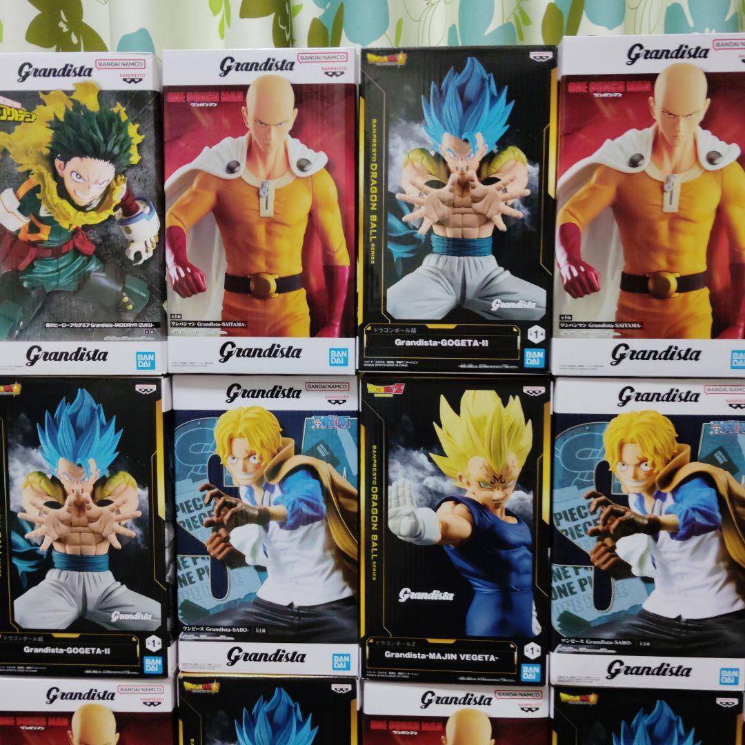 ドラゴンボール　ワンピース　ヒロアカ　ワンパンマンフィギュア　20体セットC