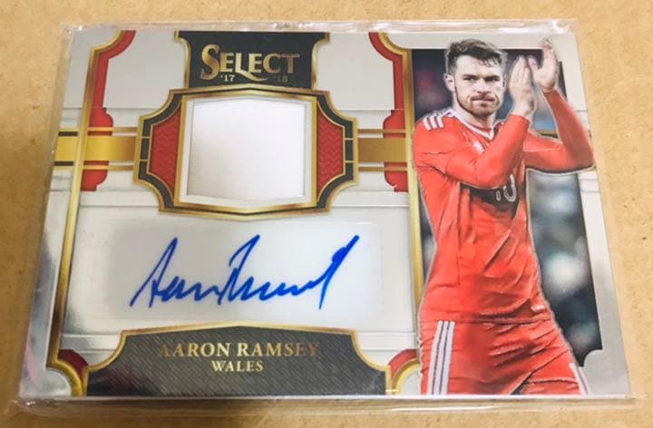 PANINI ラムジー オートグラフ カード サイン アーセナル ウェールズ