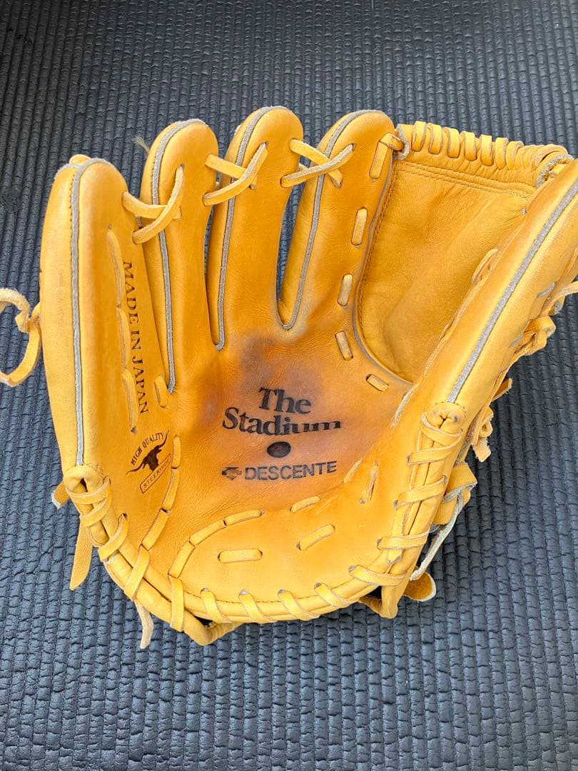 デサント 左投げ 軟式グローブ