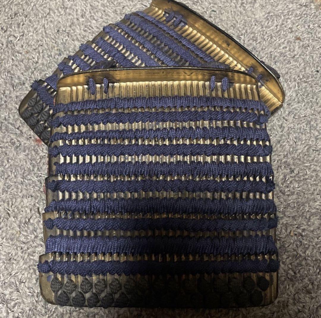 切付金小札袖　鎧袖(肩の部分) 武具　甲冑　鎧兜　馬具