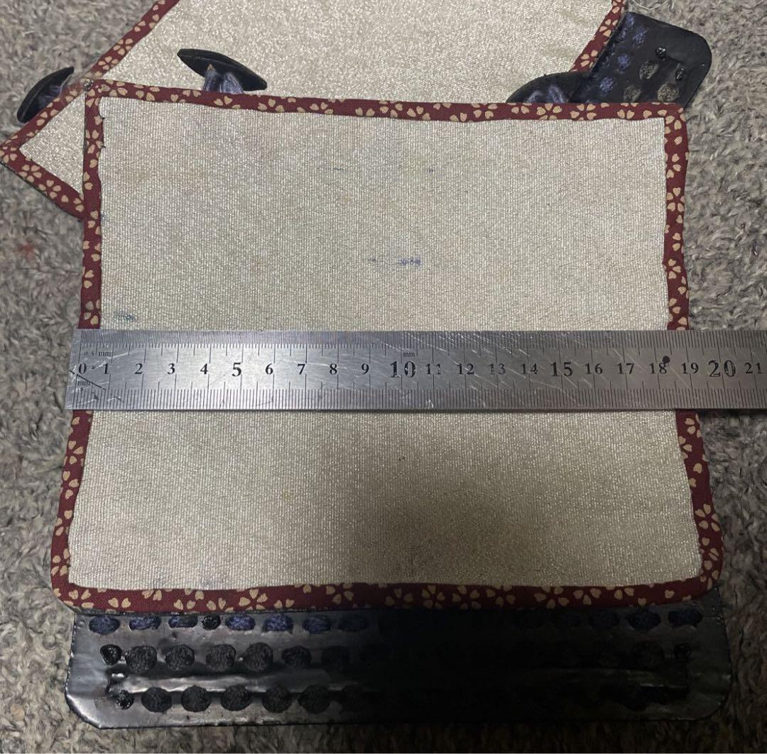 切付金小札袖　鎧袖(肩の部分) 武具　甲冑　鎧兜　馬具