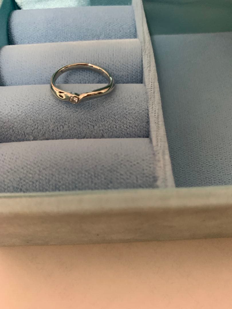 4°C プラチナダイヤマリッジリング　結婚指輪　どら商品