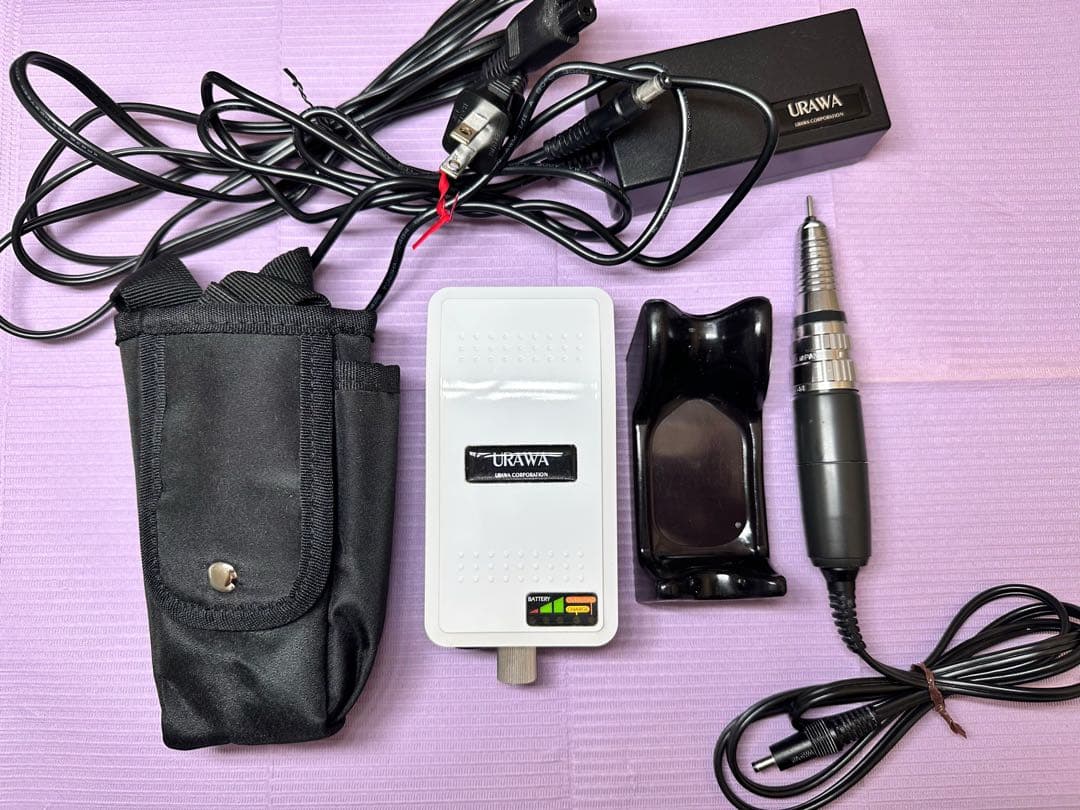 ネイル用 URAWA ネイルマシン ウラワ-G3 浦和工業　美品　ビット付き
