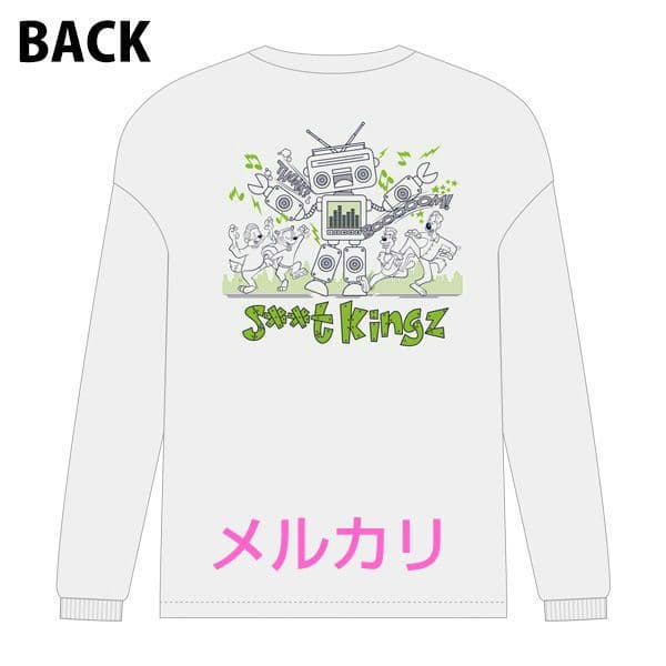s**t kingz わくわくカートゥーンビッグシルエット　ロングTシャツ　新品