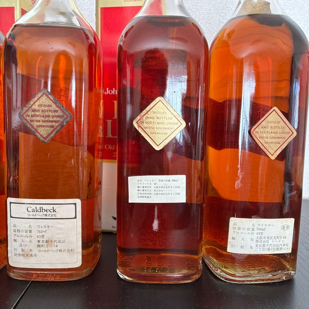 Johnnie Walker Red Label 6本セット