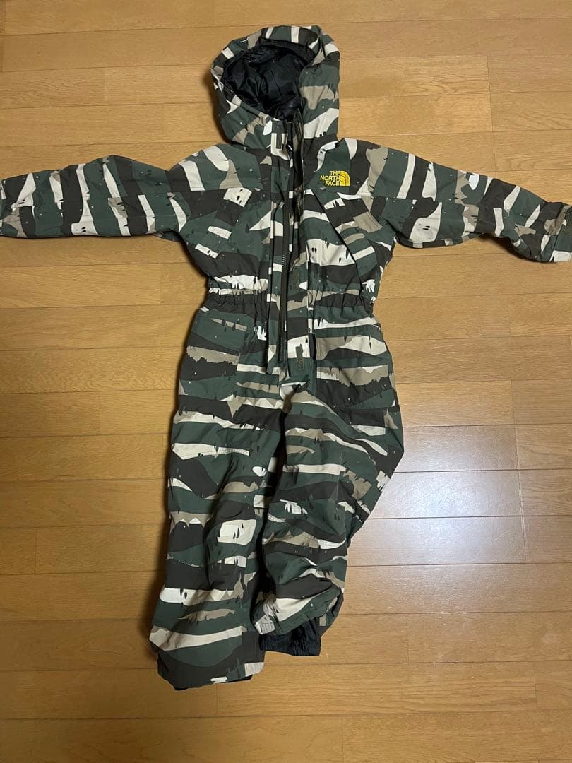 THE NORTH FACE 迷彩柄 スキーウェア 110