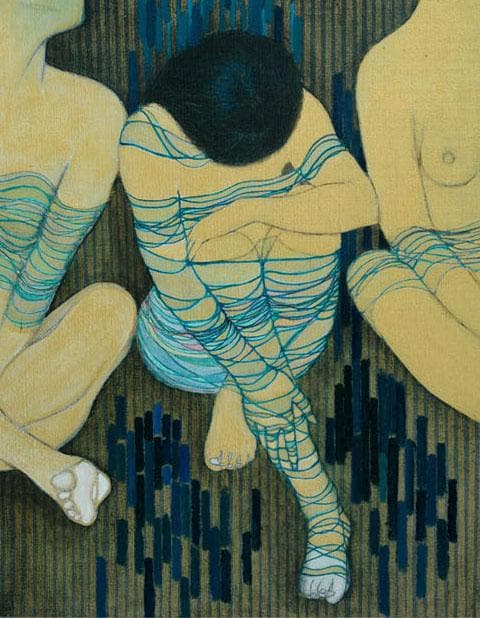 油絵 菅家令子 絵 絵画 インテリア F6-030314 人物 女性像