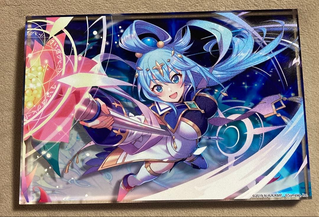 このすば アクア アクリルブロック