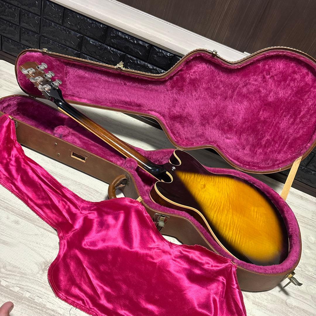 Gibson ES-335DOT (Vintage burst）　1995年製