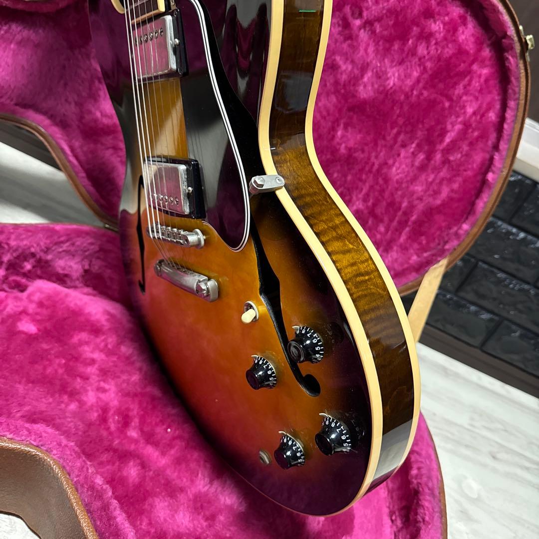 Gibson ES-335DOT (Vintage burst）　1995年製