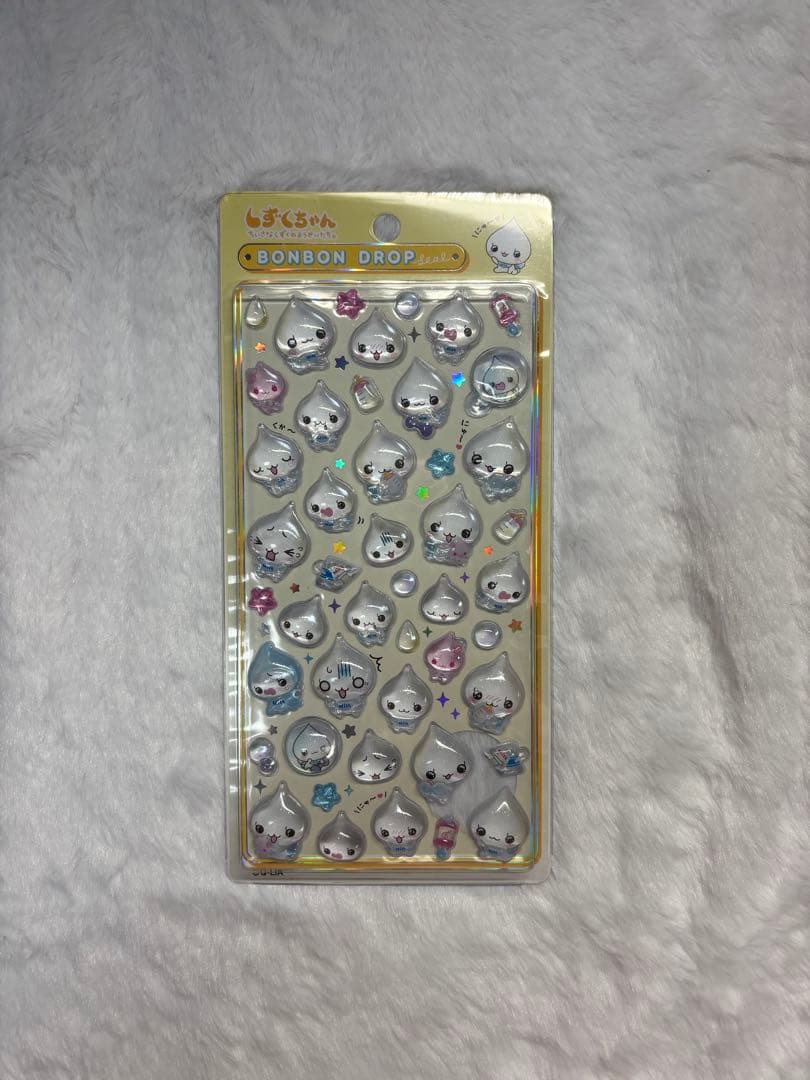 しずくちゃんシール　ボンボンドロップシール　おはじきシール　ウォーターシール