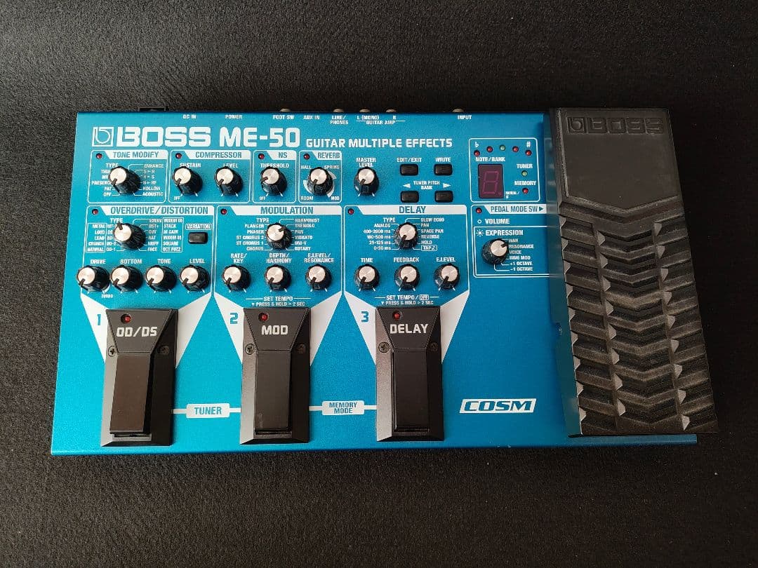 BOSS ME-50 マルチエフェクター　ACアダプタ付き