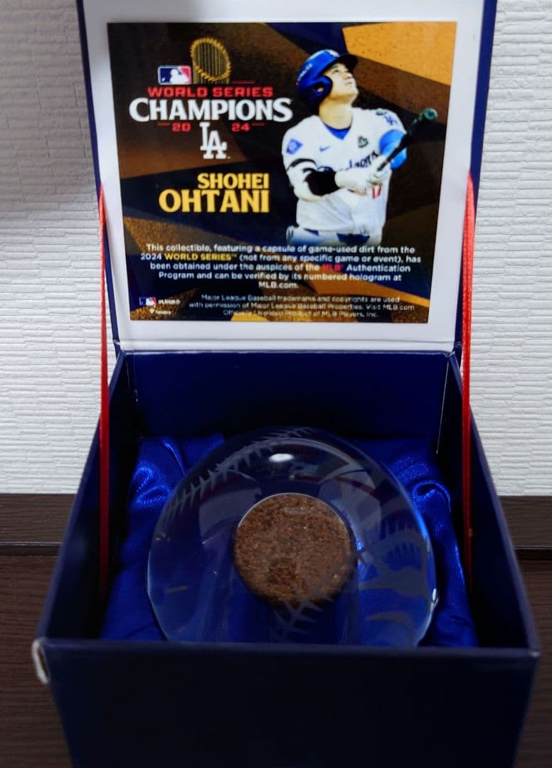 大谷翔平　2024年　ワールドシリーズチャンピオン記念　クリスタルボール