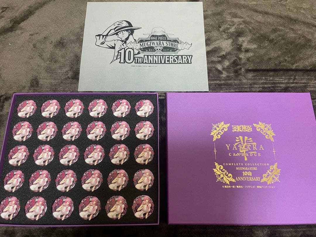 ONEPIECE レイジュ 輩 缶バッジ コンプリートコレクション 第19弾