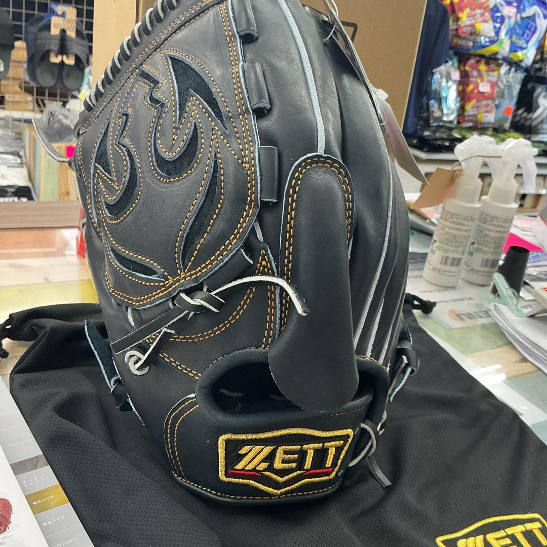 ゼットプロステイタス硬式投手用グローブ　湯もみ型付けサービス