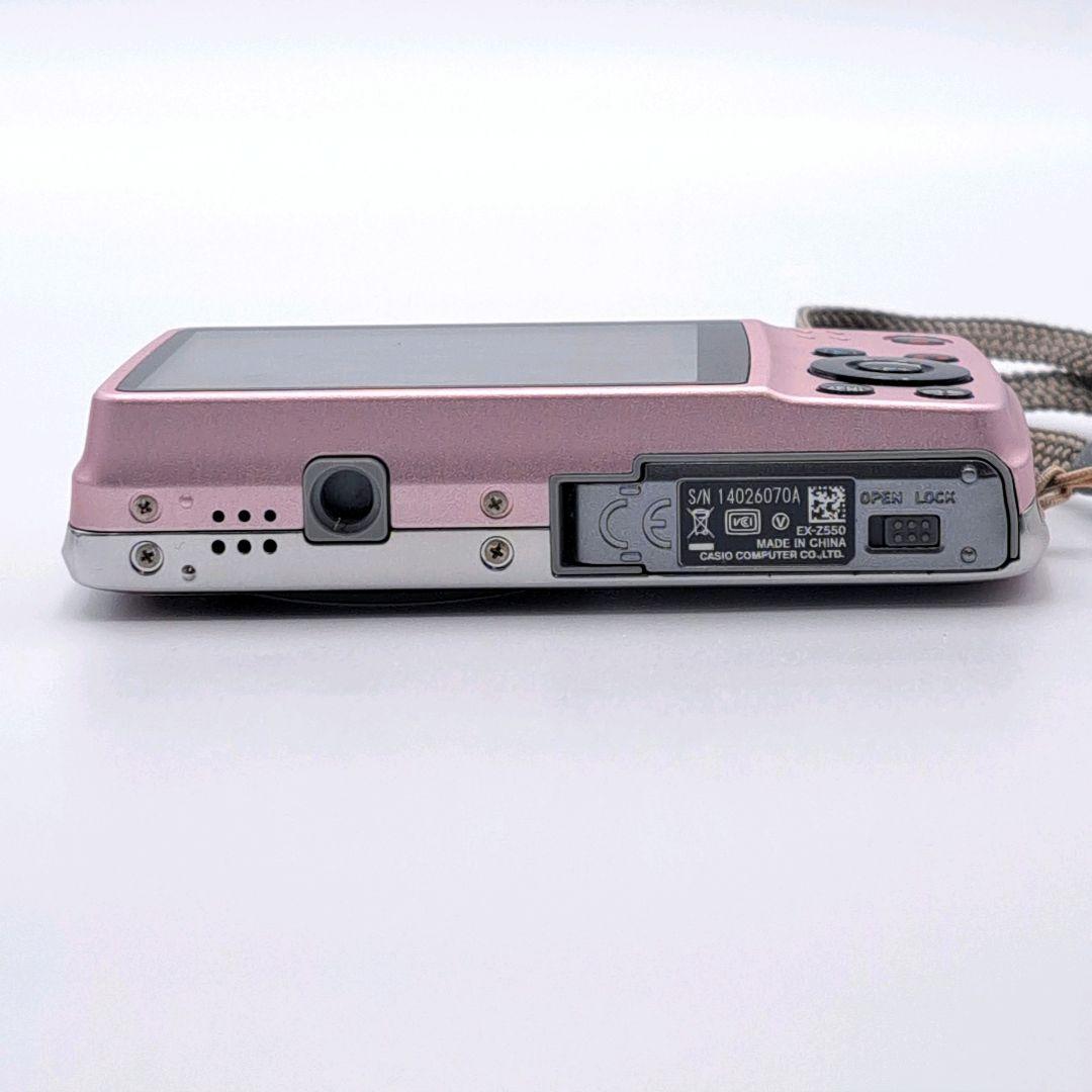 デジタルカメラ CASIO カシオ EXILIM EX-Z550 ピンク 付属品