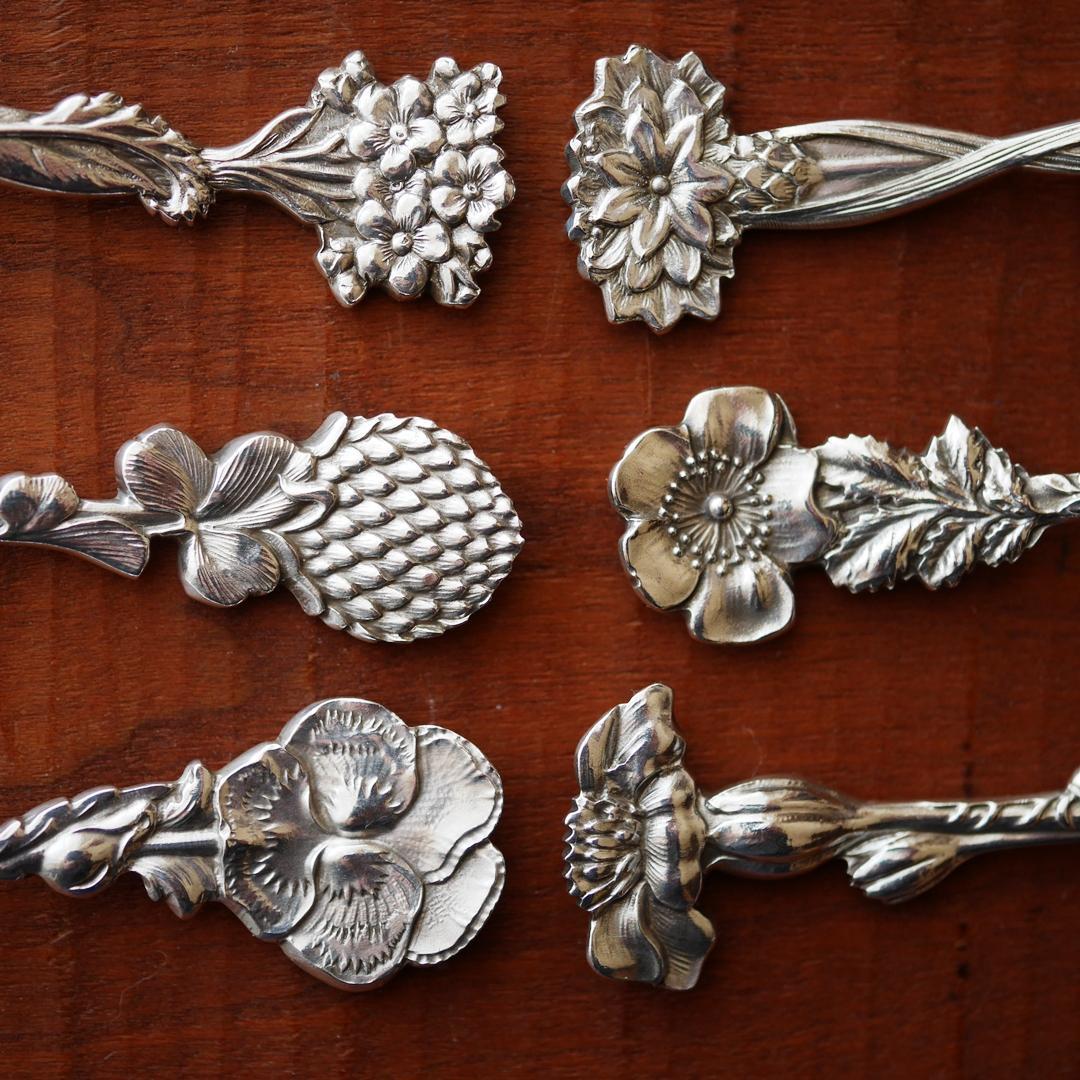 ◆TIFFANY◆アンティーク◆デミタススプーン◆12本セット◆