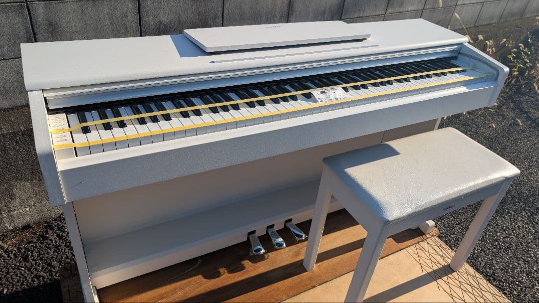 送料込み YAMAHA 電子ピアノ YDP-144 20年購入激可愛い❤ほぼ新品