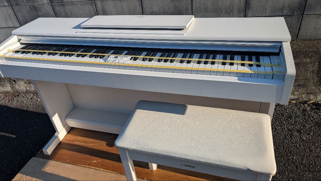 送料込み YAMAHA 電子ピアノ YDP-144 20年購入激可愛い❤ほぼ新品