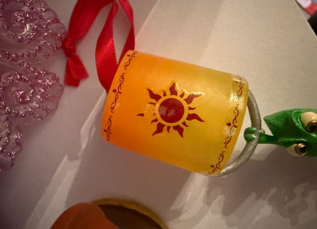 ディズニー　ラプンツェル　オーナメント　フィギュア　セット