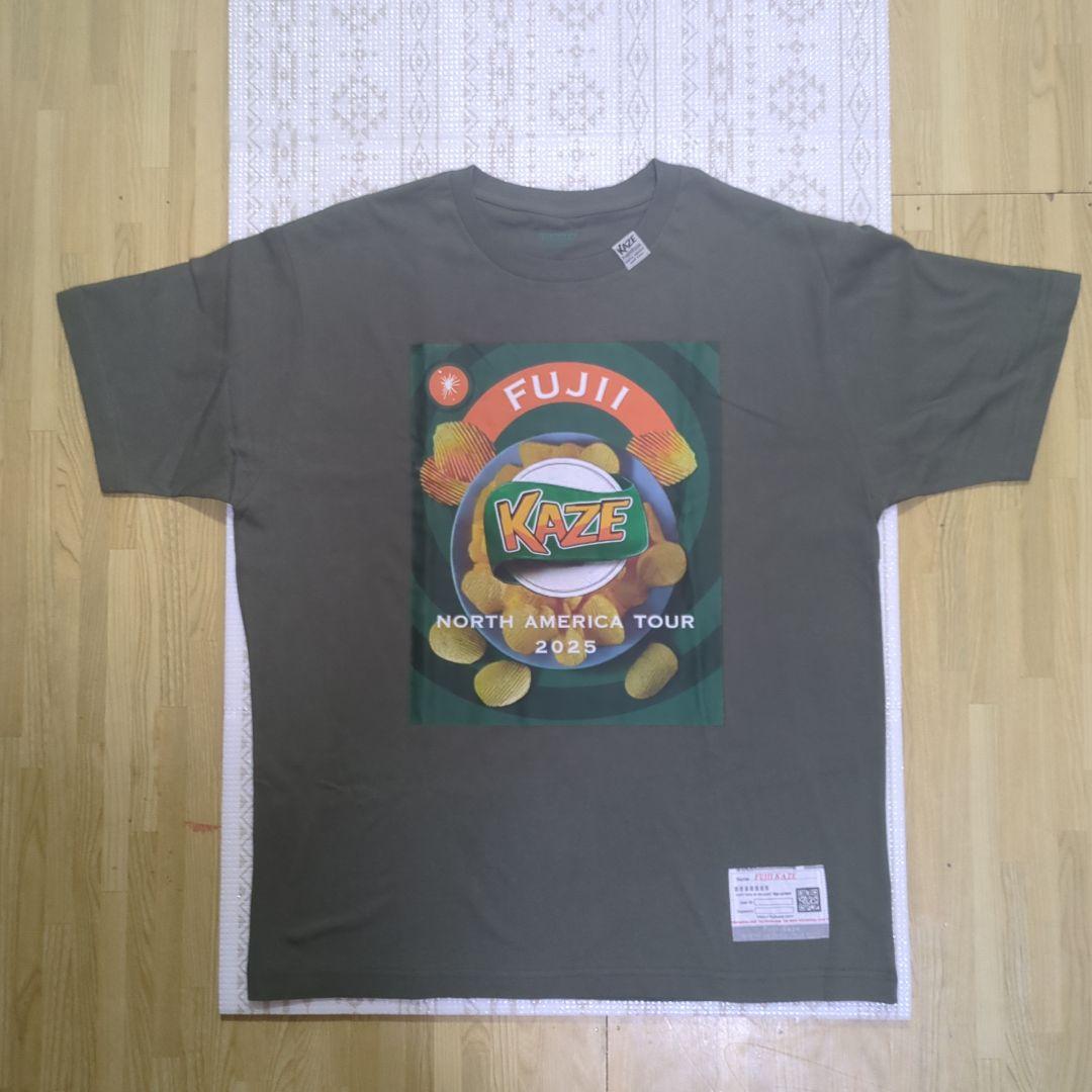 ミニー❣️ FujiiKaze2025NATourポテチTシャツグリーンL