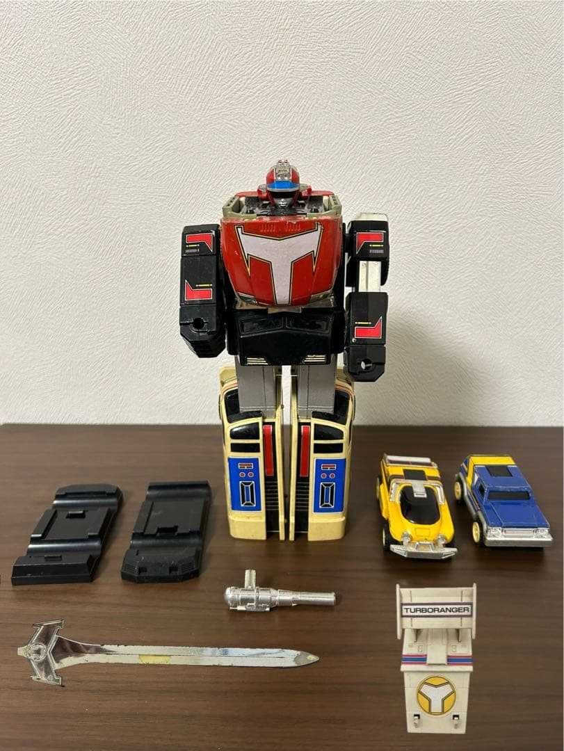 高速戦隊ターボレンジャー　DX超合金　ターボロボ　ジャンク